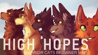 HIGH HOPES COMPLETE WARRIOR CATS BEGINNER MAP