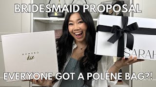 WHAT'S IN MY $900 BRIDESMAID PROPOSAL BOX + BRIDESMAID REACTIONS