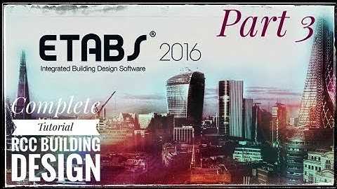 ETABS Tutorial (3. Building Modeling-Draw Column, Beam & Slab using AutoCAD Plan)
