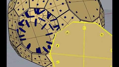 From mesh to interlocked structure Rhino Python Script