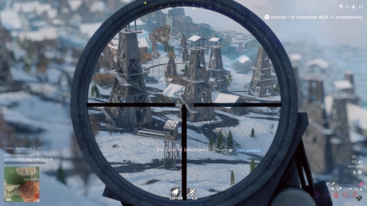 Sniper-Kill in CRSED (Cuisine Royale)