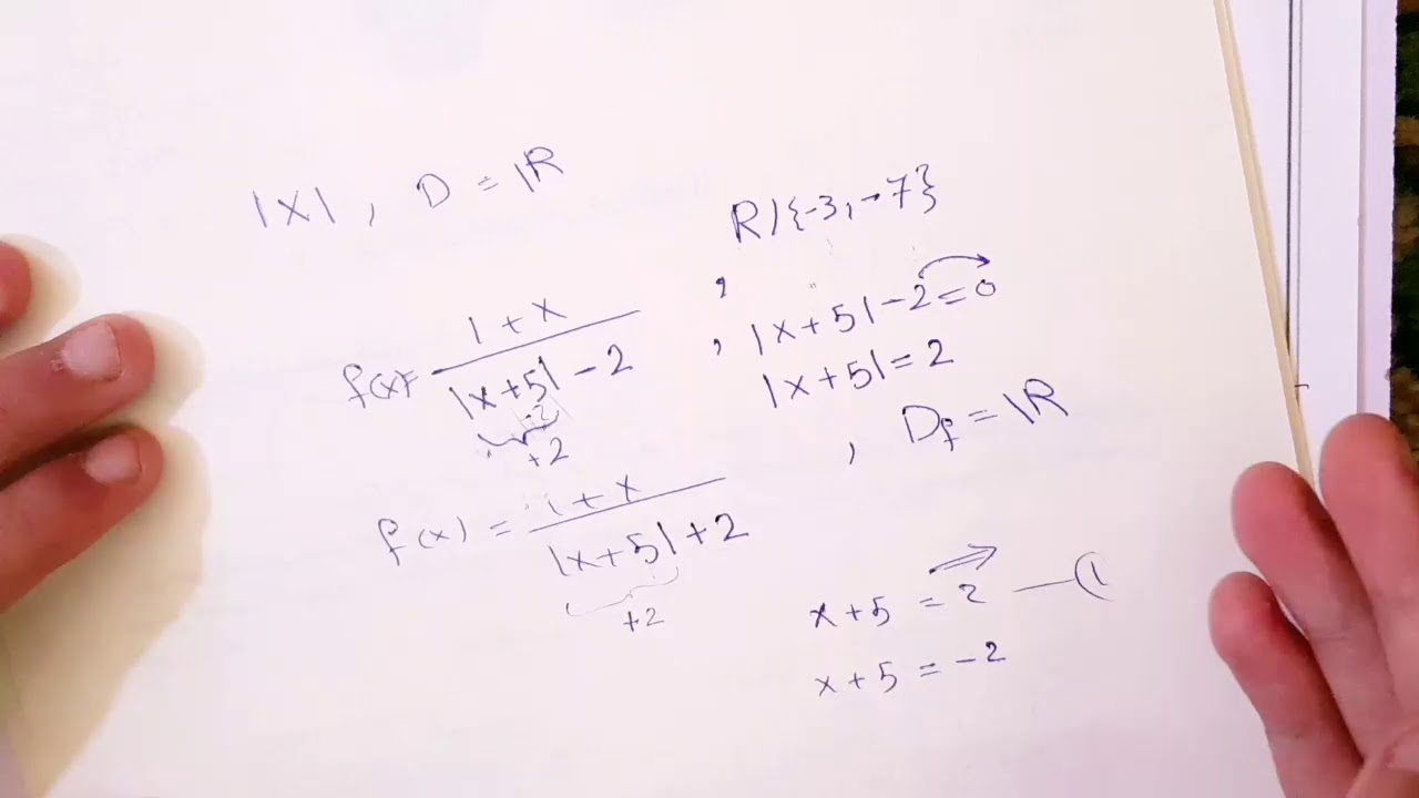 إيجاد الدومين باستخدام قانون واحد !!/تفاضل/اسس رياضيات الفصل الرابع محاضرة (2) رياضيات الجامعة