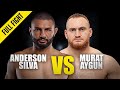 Anderson Silva vs. Murat Aygun | ONE Championship Full Fight