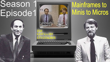 Computer Chronicles Season 1 Episode 1 : Mainframes to Minis to Micros (Remastered in 4K)