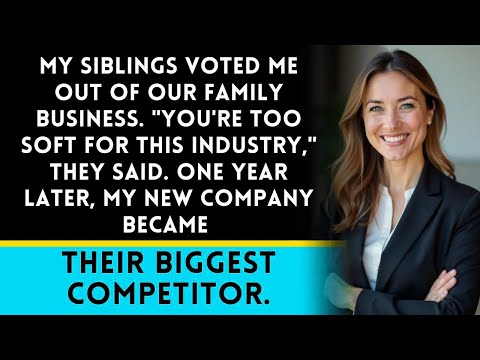 My Family Voted Me Out Of The Business So I Started My Own