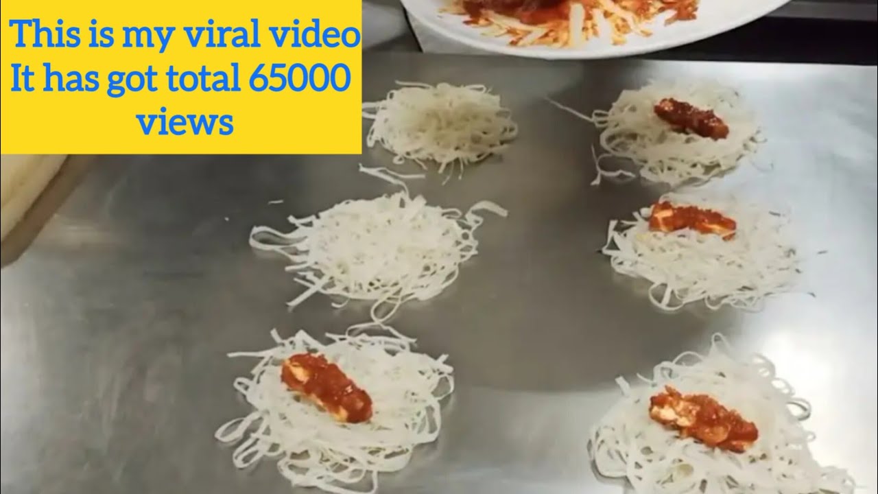 Chinese Food -पनीर थेरेड !Paneer Thread! Chinese Viral Starter Recipe! Chef Indra! Best Chinese Chef