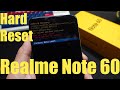 How To Hard Reset Realme Note 60