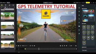 INSTA360 STUDIO DESKTOP: How to add GPS Telemetry overlay data to your Insta360 X5 footage