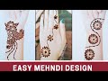 Super easy and beautiful mehndi design step by step  keval amit gohel 