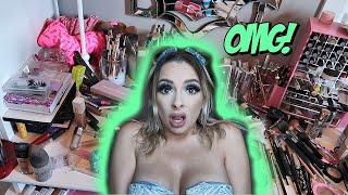 Decluttering & Organizing YEARS Worth of Old Makeup!