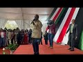 Ndiye mwamba ni salam President Elect Ruto leading praise and worship at his home Karen Nairobi