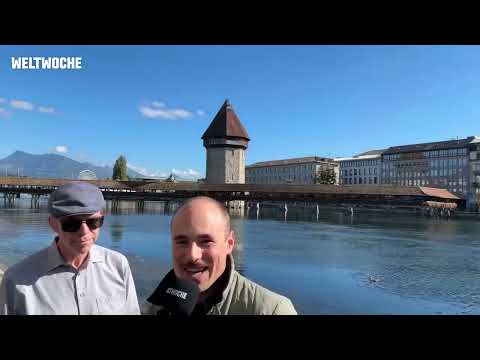 Meilensteine: Prof. Mörgeli über die Kapellbrücke, den Wasserturm und ihre Bedeutung für die Schweiz