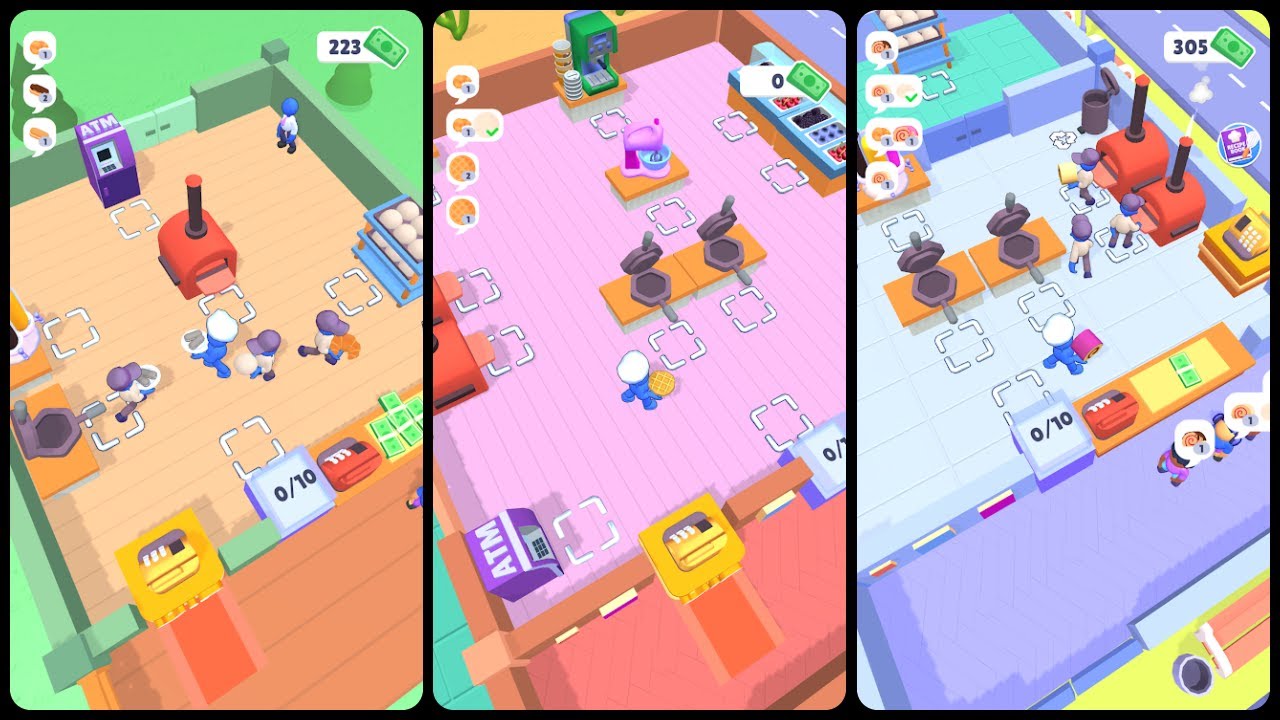 Bakehouse 3D Street Chef Gameplay Android (Download Game) YouTube