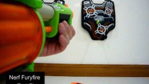 Nerf Furyfire - Test Fire