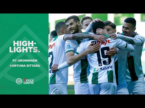 Highlights FC Groningen - Fortuna Sittard