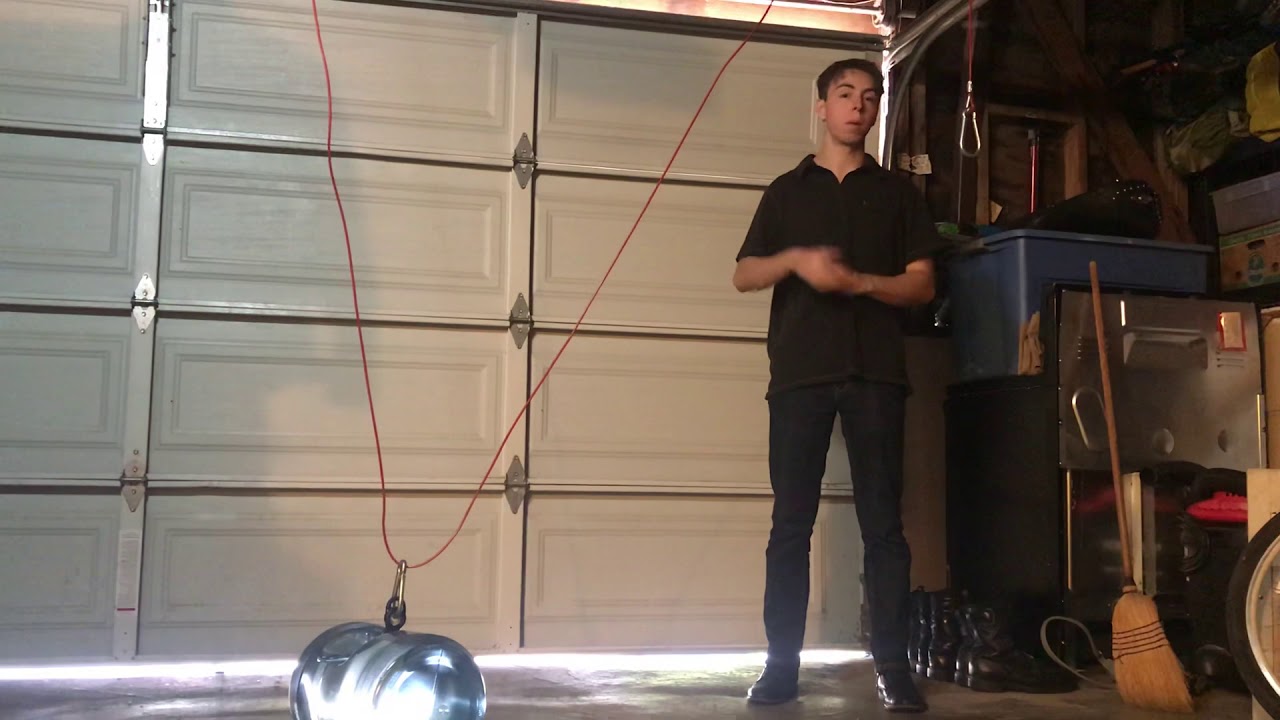 Pulley Demonstration mark 2 YouTube
