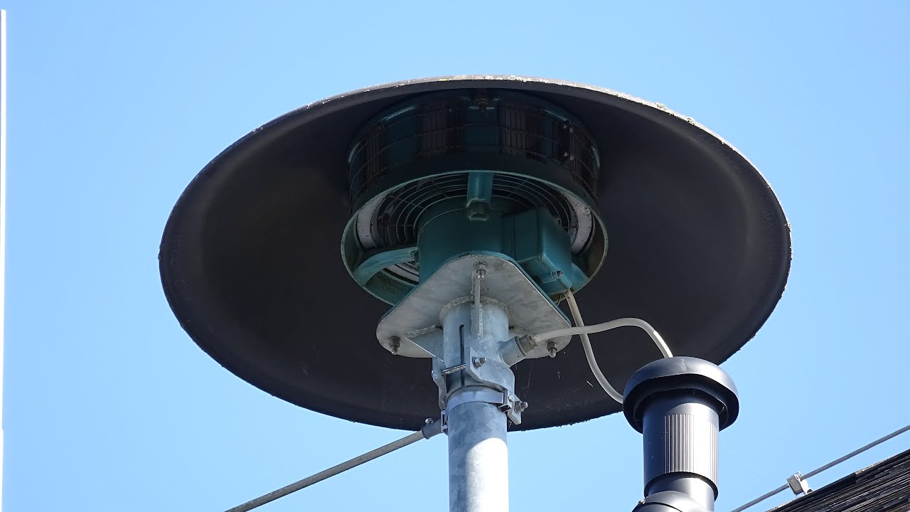 Sirenenprobe einer umgerüsteten E57 - Signal: Probe