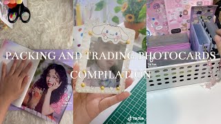 Packing and Trading Photocards Compilation (TikTok)