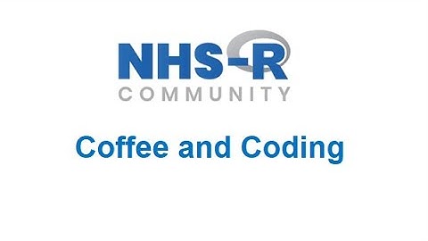 NHS-R Coffee and Coding - exploratory data analysis and twirly text