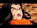 Dbz  cell beats up android 17