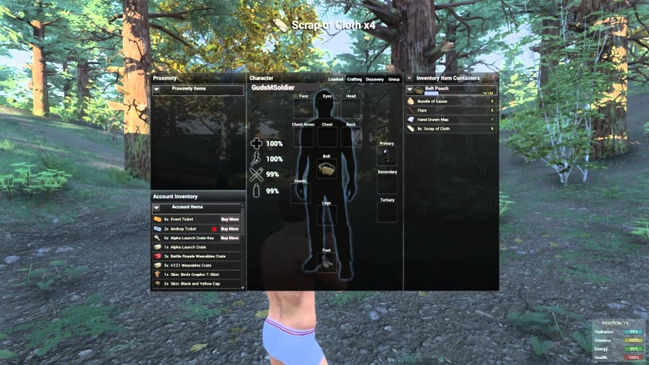 H1Z1: How to make a Backpack/Satchel - YouTube