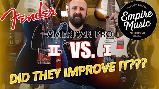 Fender American Professional II Vs. I - Telecaster