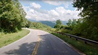 Drive of Cherohala Skyway, Tellico Plains, Tennessee | Driving Sounds for Sleep and Study
