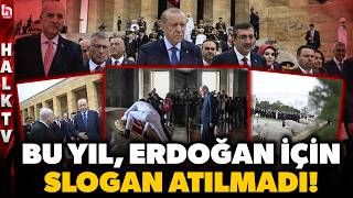 Bu Kez Slogan Yok, Alkiş Var Erdoğan’ın Anıtkabir Ziyaretinde Ezber Bozan Görüntüler
