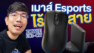 รีวิว ZOWIE EC3-CW เมาส์ไร้สายสุดโหดแห่งปี เทพ E-Sport