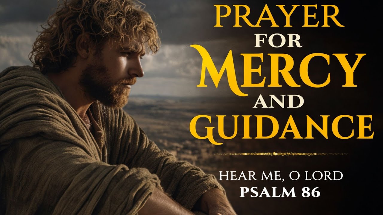 The Most Comforting Prayer to God | PSALM 86 | A Cry for Mercy, Guidance and Favor