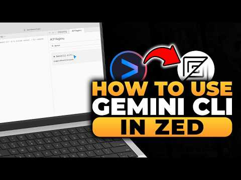 How To Use Gemini CLI in Zed (𝟮𝟬𝟮𝟲) | 100% WORKS | NO Yapping, To The Point! | FAST & EASY