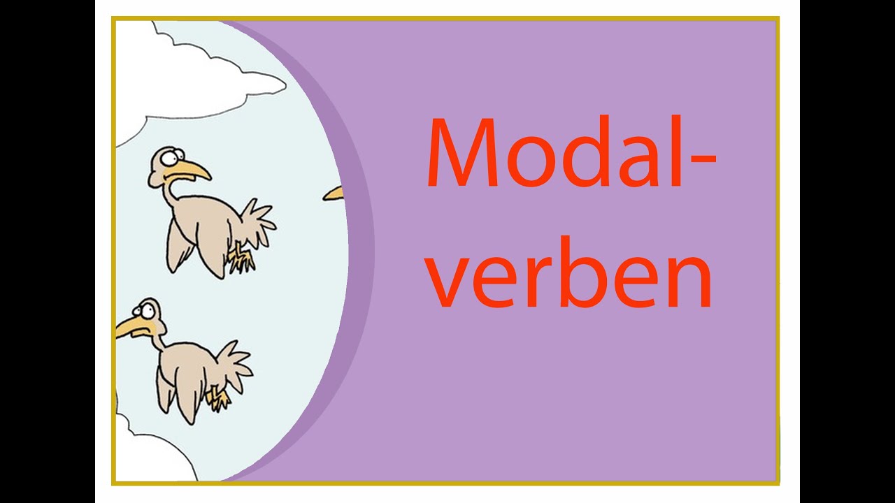 Les Jerman Gratis - Grammatik - Kata kerja Modal (G11) A1.2
