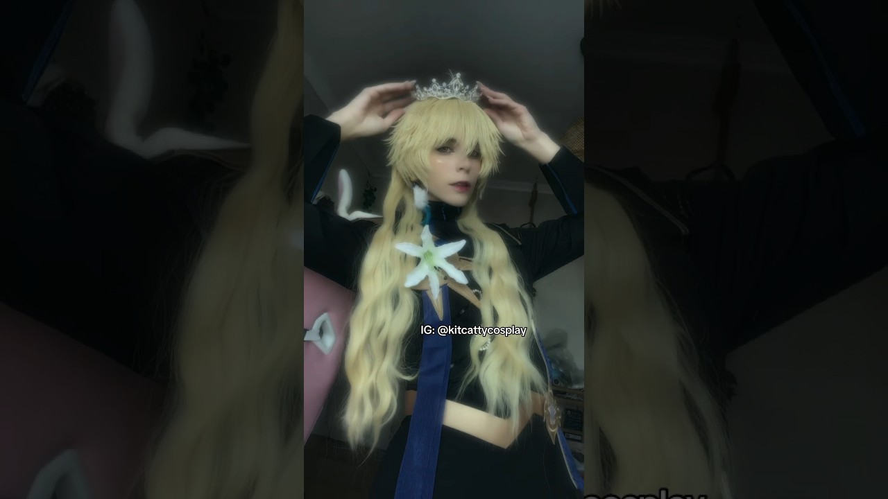 U didn’t expect this huh? 👀 #cosplay #cosplayer #genshinimpact #aether #genshin #transition #abyss
