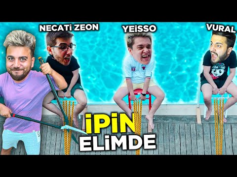 İPİN ELİMDE! HAVUZA SON DÜŞEN KAZANIR! @yeisso @VuralUzul @NecatiAkcay