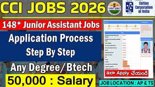 CCI Junior Assistant Jobs Application Process |Cotton Corporation of India Jobs Form Fillup |Govtjob screenshot 5