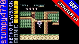 Bionic Commando: Retro Playback, Commodore 64, 1987.