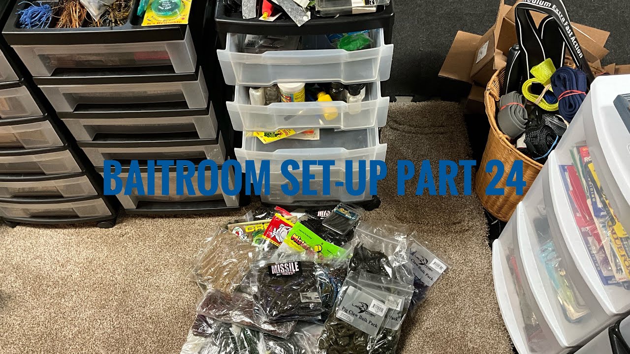 Baitroom Set-Up Part 24 - Soft Plastics 