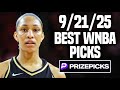WNBA PRIZEPICKS TODAY | 6 BEST PROP PICKS | SUNDAY | 9/21/25 | BEST PROPS | WNBA BETTING |