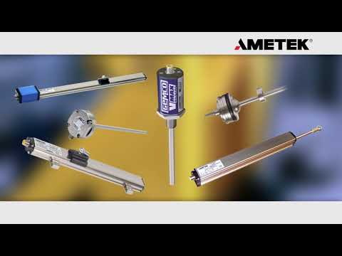 AMETEK Factory Automation Magnetostrictive Position Sensing Technology