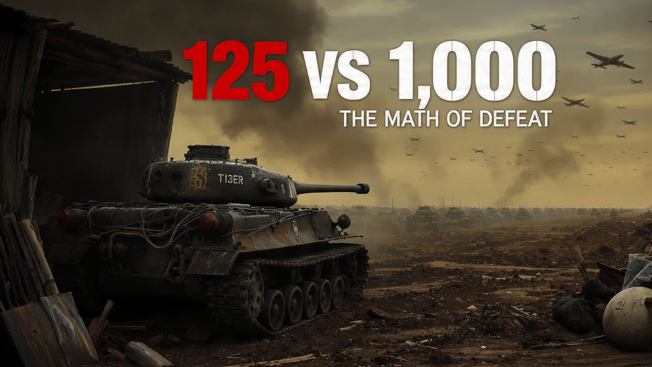 Tiger vs. T-34: The Cold Arithmetic of the Eastern Front’s Greatest Collapse