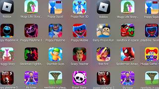 Poppy Playtime Chapter 5,Poppy Playtime Chapter 1 2 3 4,Huggy Story,Playtoys Haunted Chapter 5...... screenshot 1
