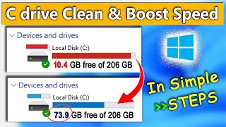 Free Up Space on Your C Drive | Step-by-Step Guide to Clean Local Disk (C:)