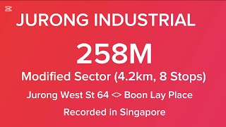 [482] SMRT Jurong Industrial Bus Service 258M (MODIFIED SECTOR)