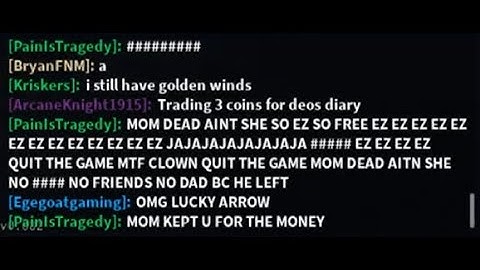 [YBA] Racist Toxic kid