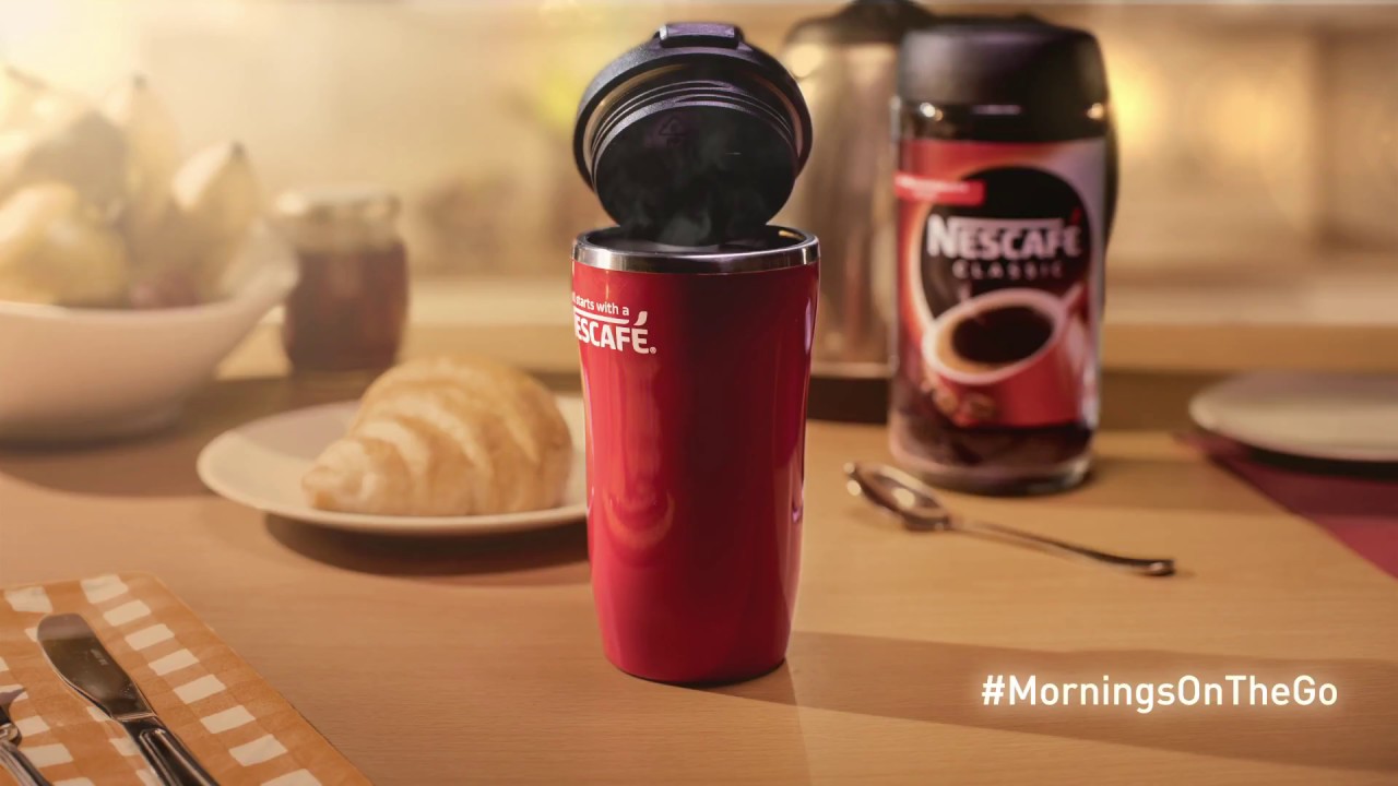 NESCAFÉ THERMO mug #MorningsOnTheGo 