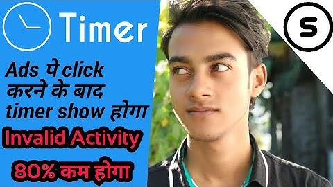 Timer in thunkable | invalid traffic in apps | thunkable tutorial in hindi |