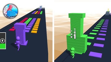 stack colors 🥷All Levels gameplay Android ios S3 kognole 💫✨