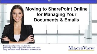Moving to SharePoint Online for Managing Documents & Emails