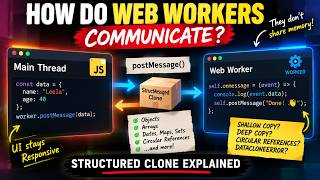 Web Workers: How JavaScript Threads Communicate 🤯 | postMessage & Structured Clone Explained News