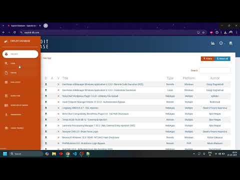 exploit-db  || Google Hacking Database dorks